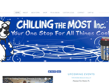 Tablet Screenshot of chillingthemost.com